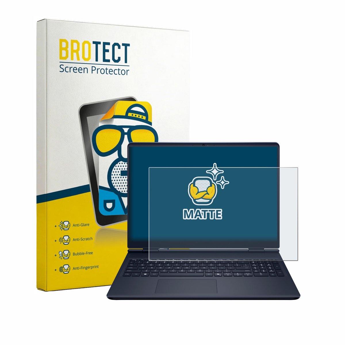 BROTECT - Screenprotector voor Alienware 16 Aurora AC16250 - Folie Beschermfolie matte