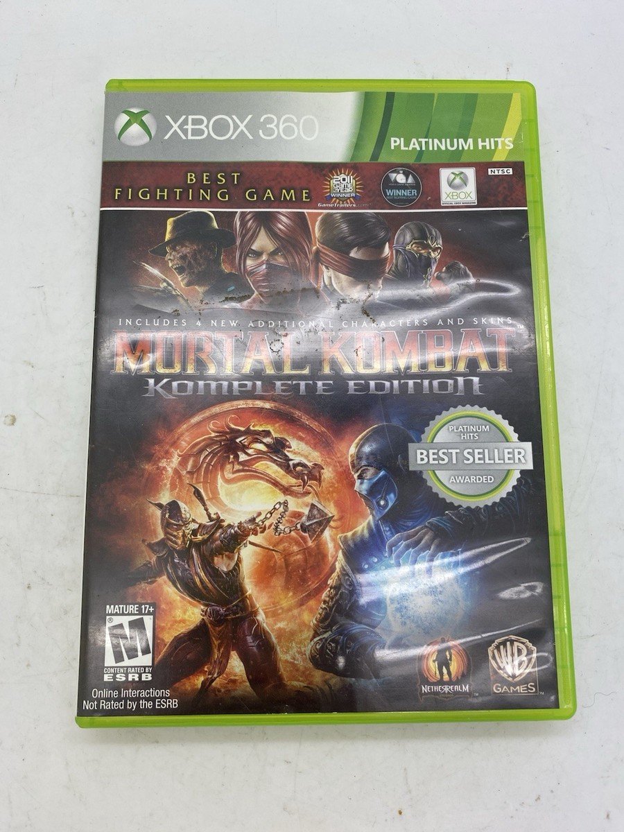 Warner Bros Mortal Kombat: Komplete Edition, Xbox 360