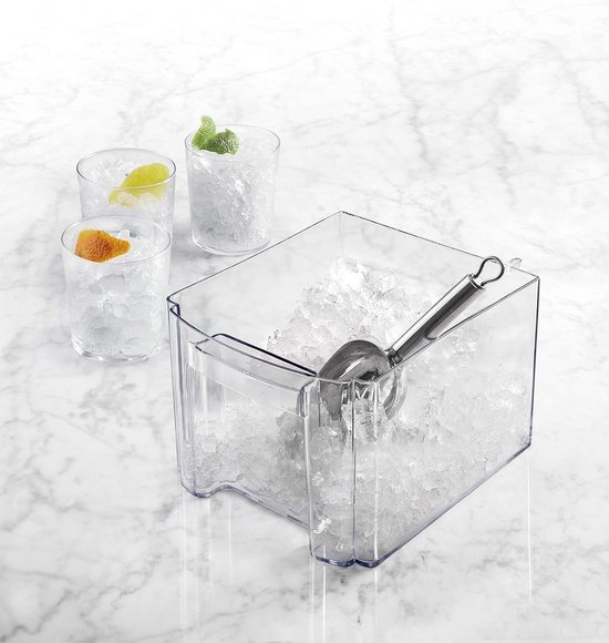 IJsbreker - IJsmachine - Cocktails Maken - Roestvrij Staal - 28 Liter - Zilver — afbeelding 2