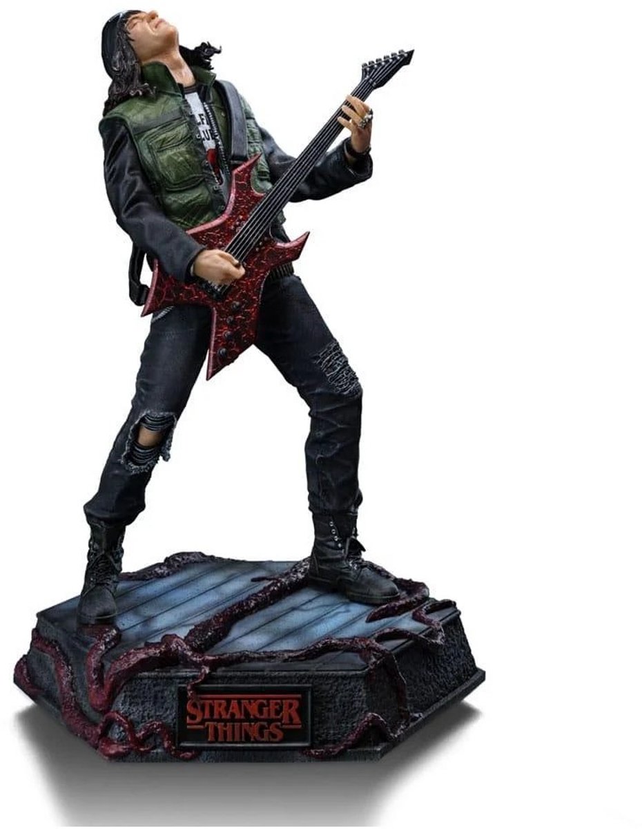 Iron Studios - Deluxe Art Scale 1/10 - Stranger Things - Eddie Munson Statue 20cm