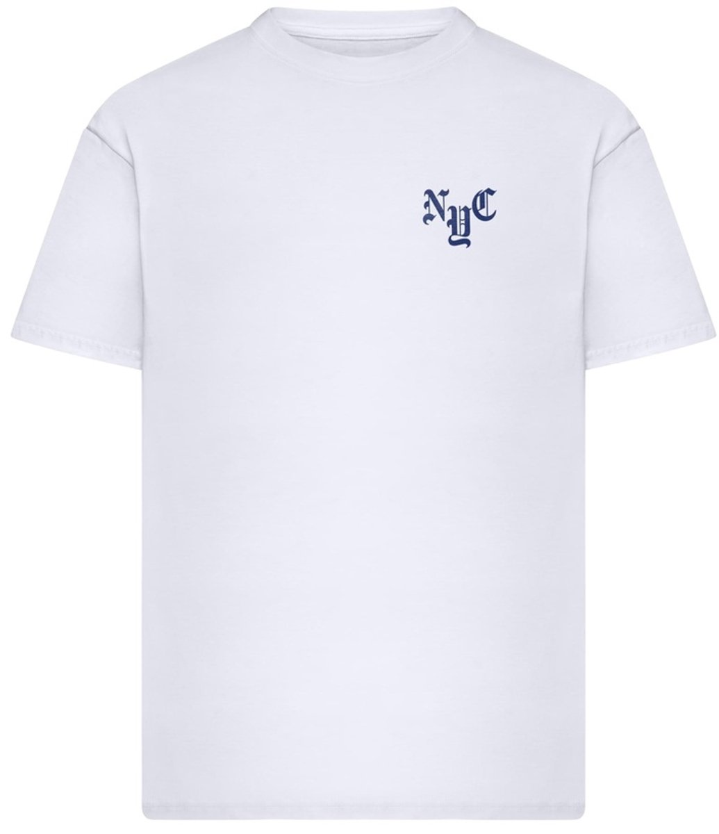 Mister Tee Urban New York Oversize Heren Tshirt S Wit