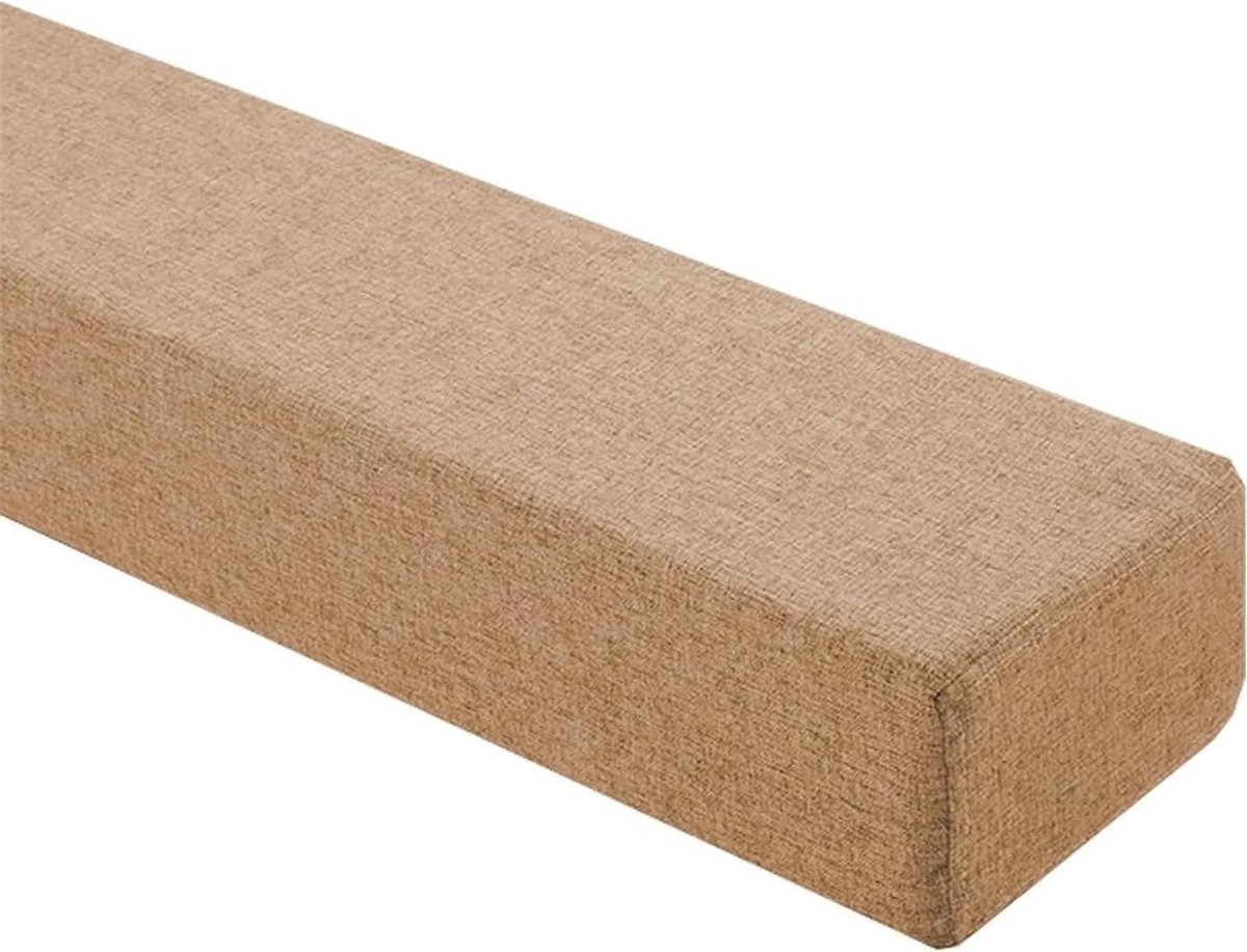 Bed Gap Vuller - Matras Extender - Slaapcomfort Verbeteren - 45D Schuim Vulling - 120x20x20cm - Khaki