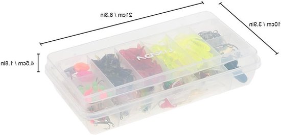 Vissershengel set met drijvende hengel, haakaccessoires en opbergdoos voor optimale viservaring — afbeelding 3