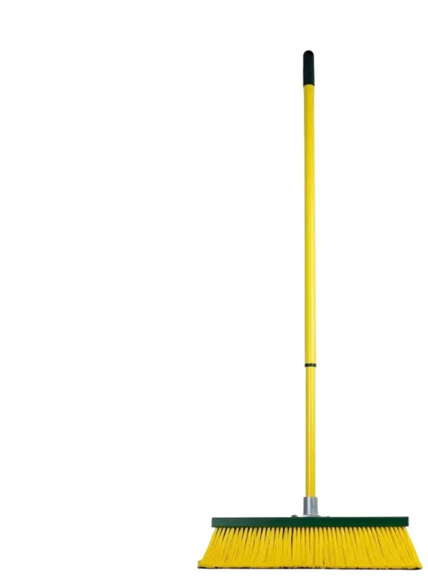 Kunstgras bezem - Kunstgras gereedschap - telescoopsteel - 65cm breed - lichtgewicht