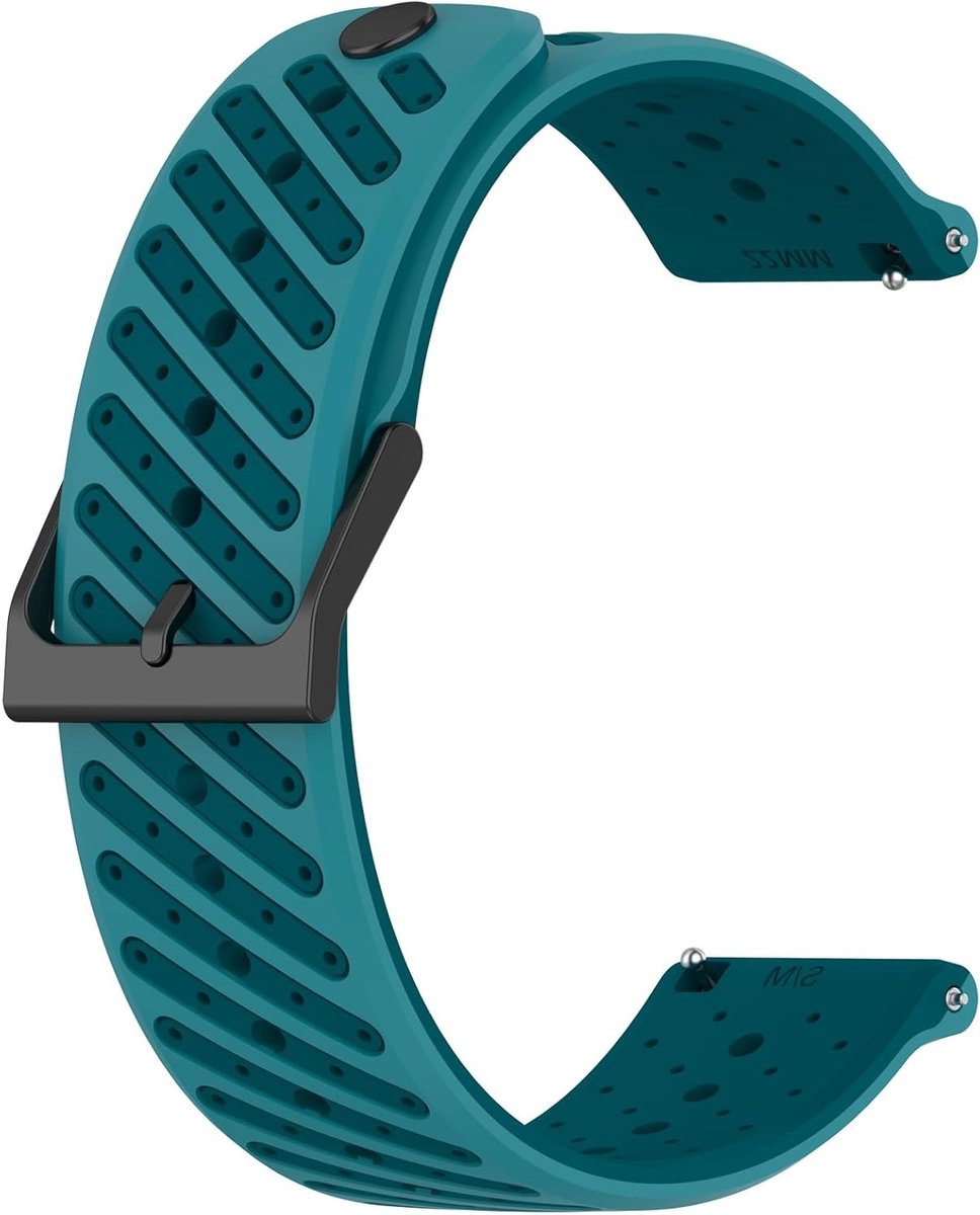 Silicone Horlogeband Vervanging voor Suunto Race 2, Ademend Ontwerp met Sleuven voor Comfort en Stijl, Duurzaam en Verstelbaar thumbnail 3