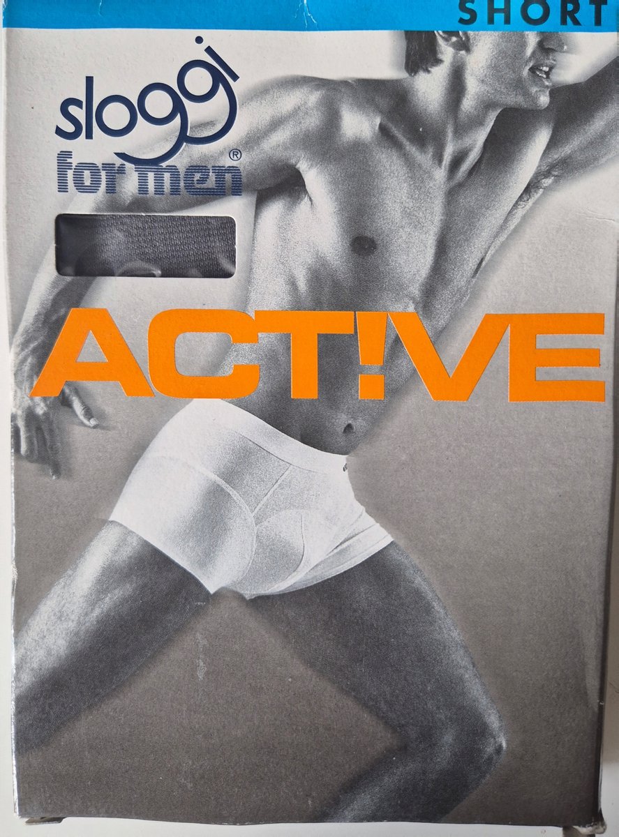 Onderbroek short Sloggi active-Grijs-4