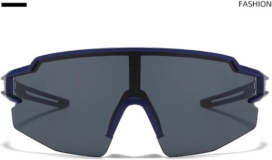 Unisex sportzonnebril - Gepolariseerde glazen - Ideaal voor buitenactiviteiten (bijv. mountainbiken, wielrennen, skiën, enz.) - Met UV400-bescherming - rood van Unisex. — afbeelding 3