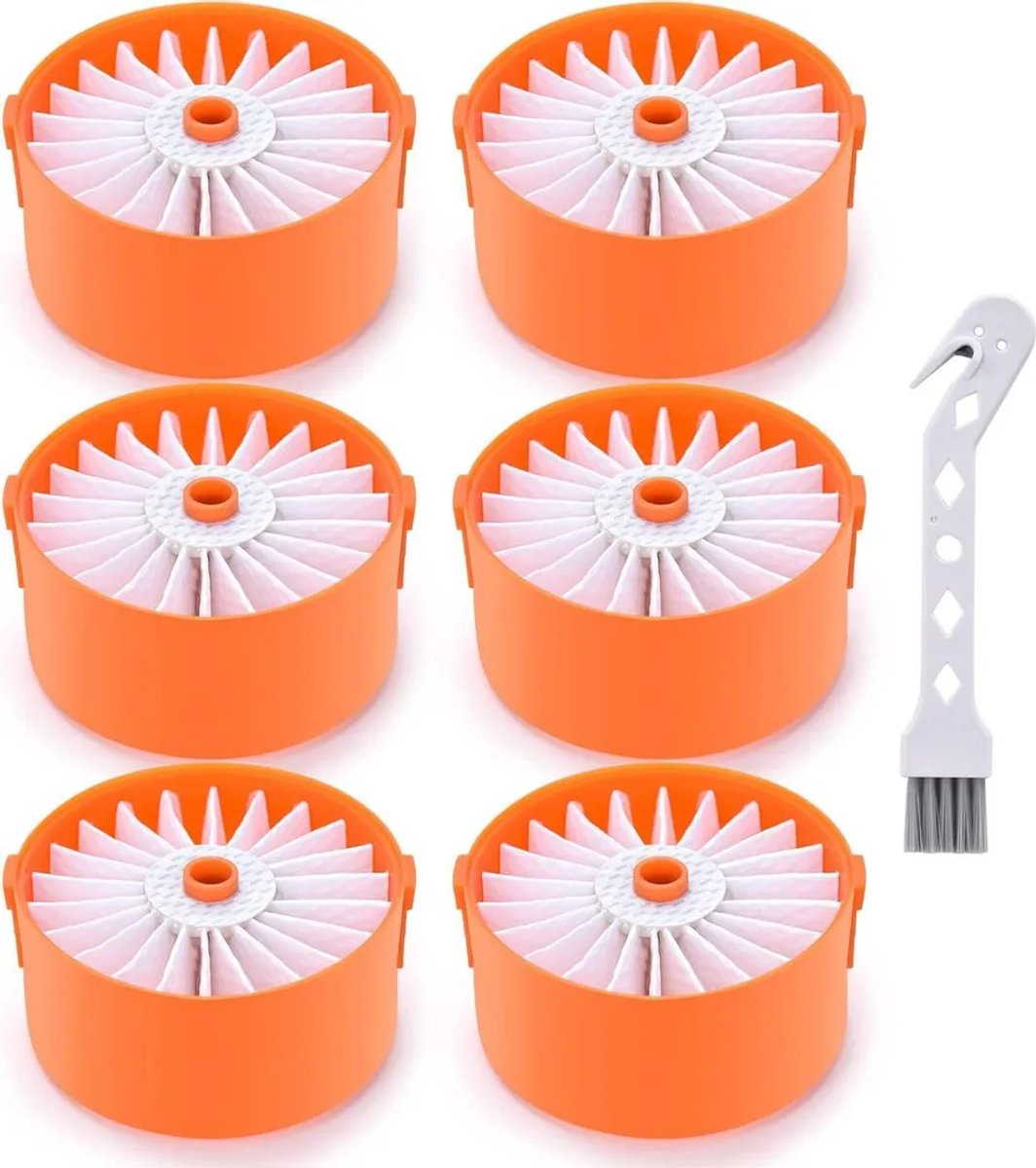 Geschikt voor de filteraccessoires van de stofzuigers BSV2020G en BSV2020WAPB.