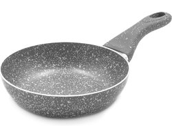 Koekenpan met antiaanbaklaag - Koekepan koekenpan - Dagelijks koken - Hoge weerstand - 22 cm…