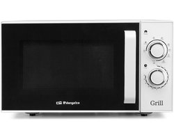 Magnetron met Grill - Oven Combimagnetron - Snel Eten Bereiden - Ontdooiprogramma - 25 Liter Inhoud - Wit
