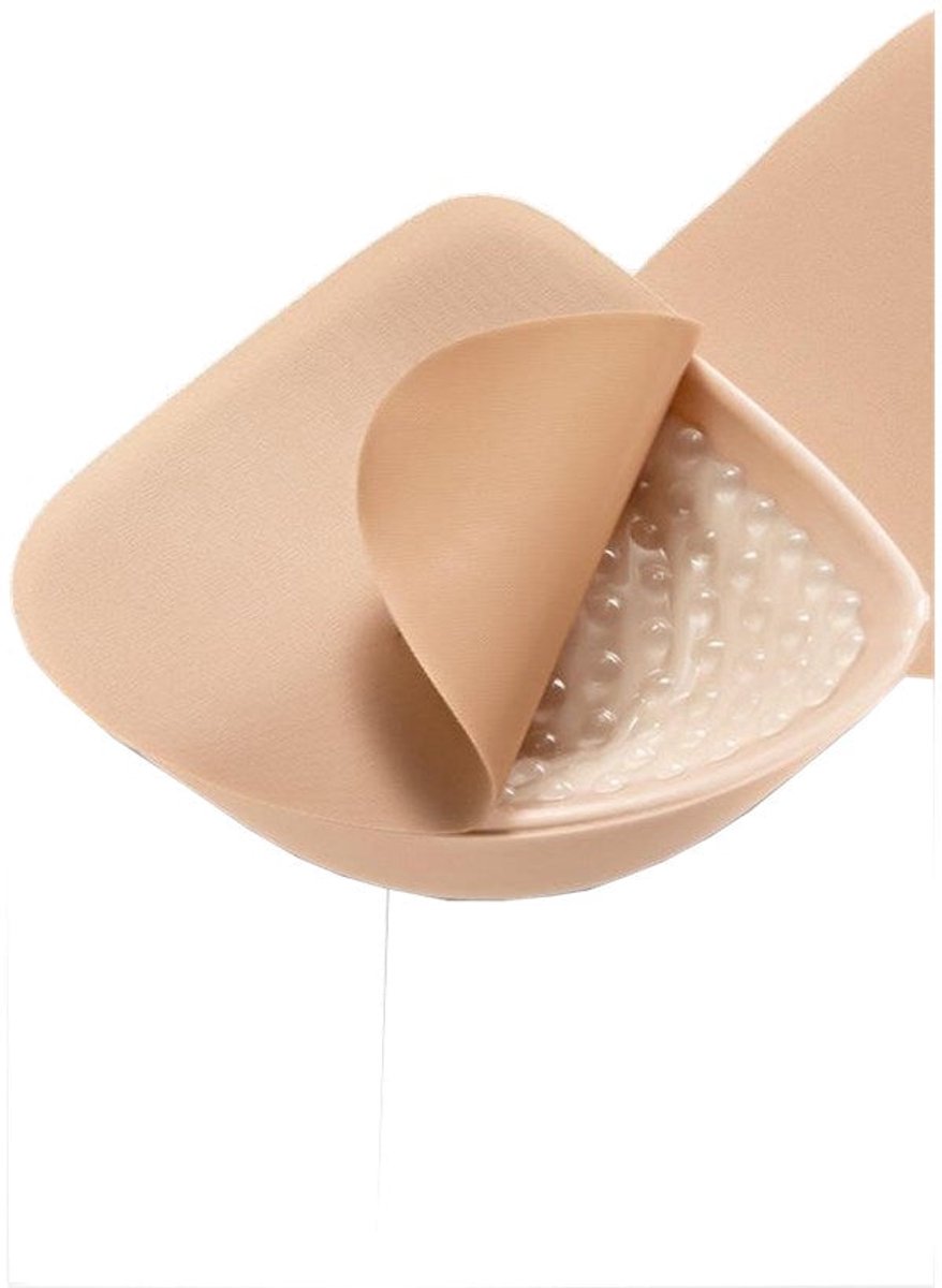 Amoena afdekstofje voor Contact borstprothese 386C 3E/ 171 - Ivoor - Maat 4 - Rechts