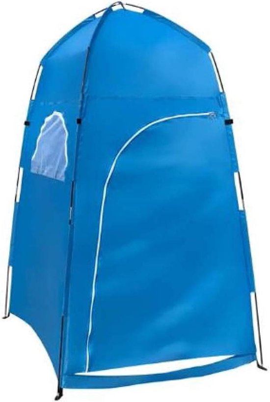 Douchetent - Omkleedtent - Wc tent - Toilettent - Camping - Blauw — afbeelding 2