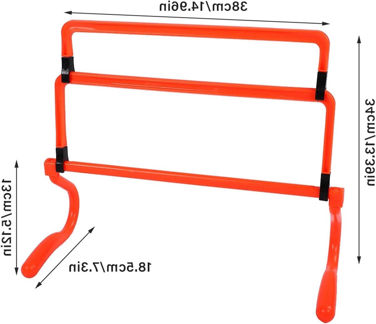 Verstelbare Agility Training Set voor Voetbal, Speed Training en Sportoefeningen - 5 Stuks PVC Equipment
