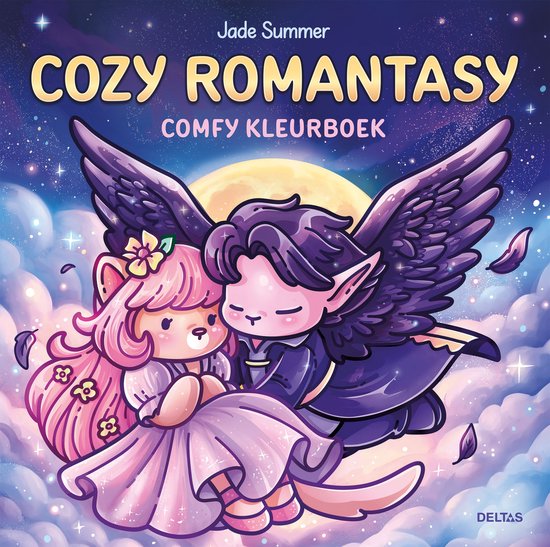 Cozy Romantasy - Comfy kleurboek Jade Summer - cover