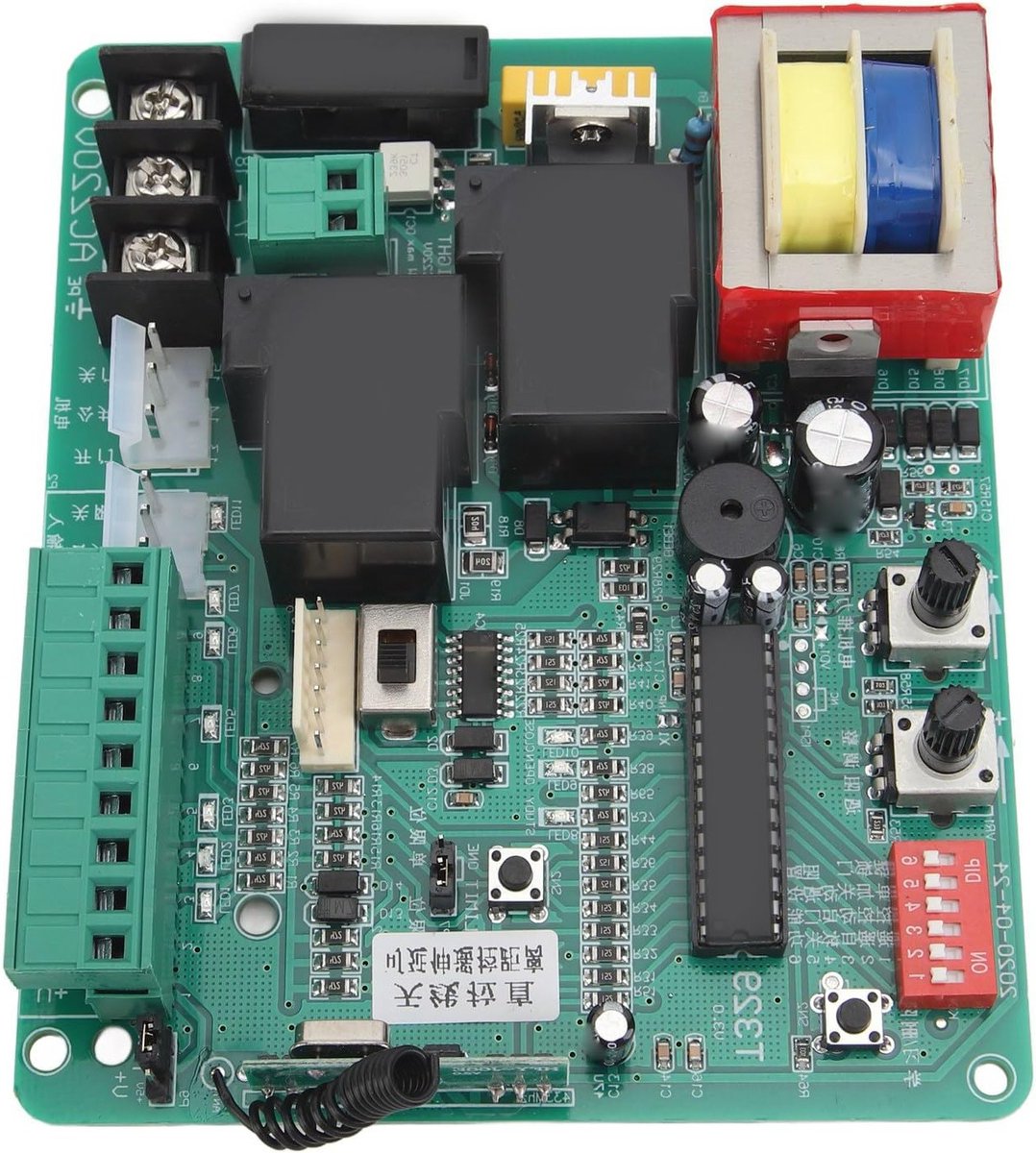 Vervangingsprintplaat voor elektrische schuifpoortopeners - Universele circuitcontrole voor 220V systemen, beveiliging en betrouwbaarheid