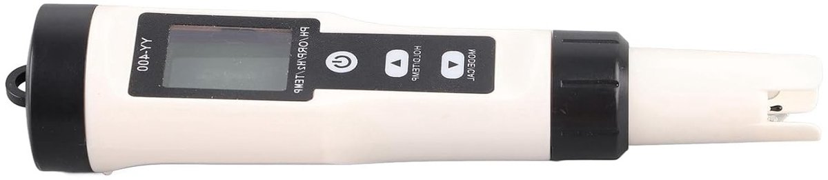 Multifunctionele 4-in-1 Waterkwaliteit Tester met IP67 Beveiliging - PH, H2, ORP en Temperatuur Meting, Geschikt voor Thuisgebruik en Laboratoria