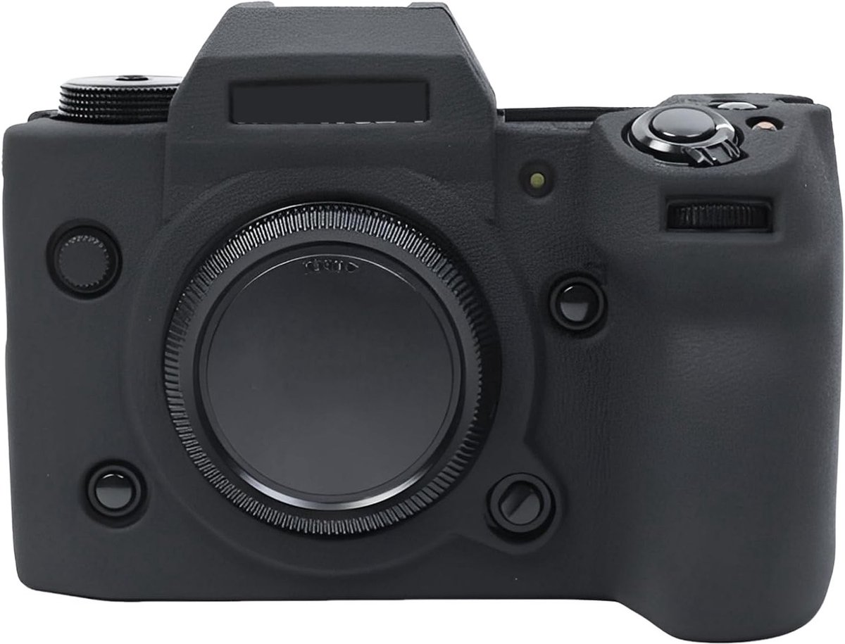 Op maat gemaakte siliconen beschermhoes voor Fujifilm camera, compacte en lichte tas voor opslag, bescherming en reisfotografie accessoires in zwart