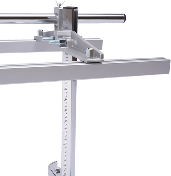 Mobiele zaagmachine - Draagbare molen - Houtbewerking op locatie - Verstelbare breedte - 46-122 cm - Zilver — afbeelding 4
