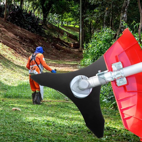 5 stuks - bosmaaierbladen - bosmaaier electrisch - bosmaaieraccessoires - voor grastrimmers gazon en tuin, verbeterd en verdikt - bosmaaierbladen adapterset - Grasmaaiers met een asboringsdiameter van 25,4 mm — afbeelding 3
