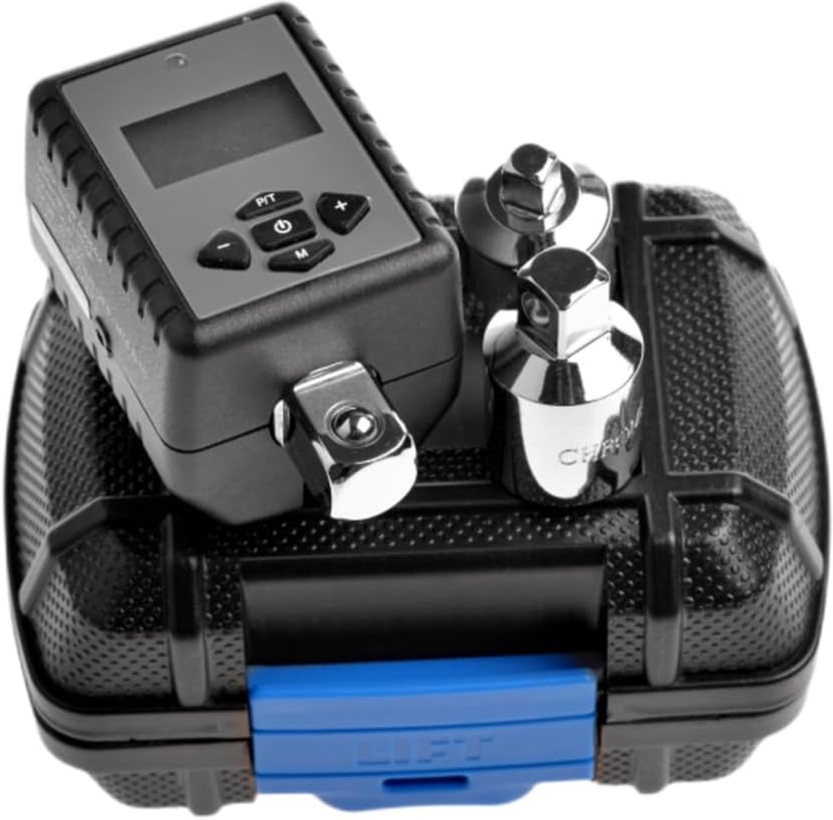 Digitale Momentsleutel - Koppelmeter Adapter - Precisie Werk - Audio Waarschuwing - 10-200 NM - Zwart