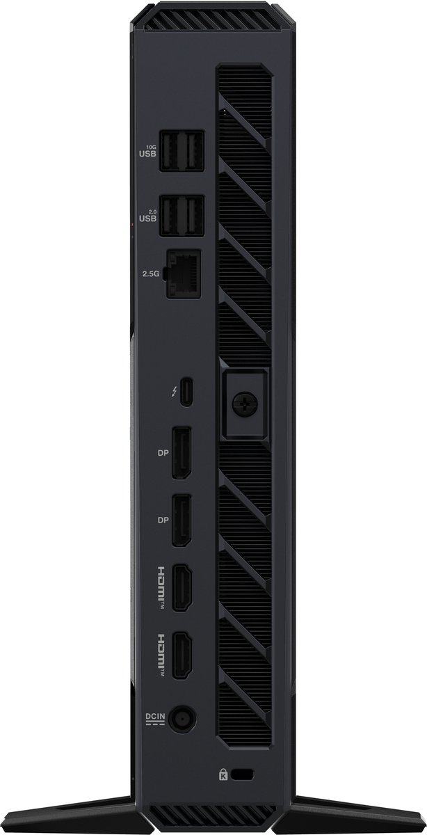 ASUS ROG NUC RNUC15JNK7X569A2 - Mini PC - Intel Core Ultra 7 255HX - 16 GB DDR5 - 1 TB SSD - NVIDIA GeForce RTX 5060 - Wi‑Fi 7 - Bluetooth - Windows 11 Home