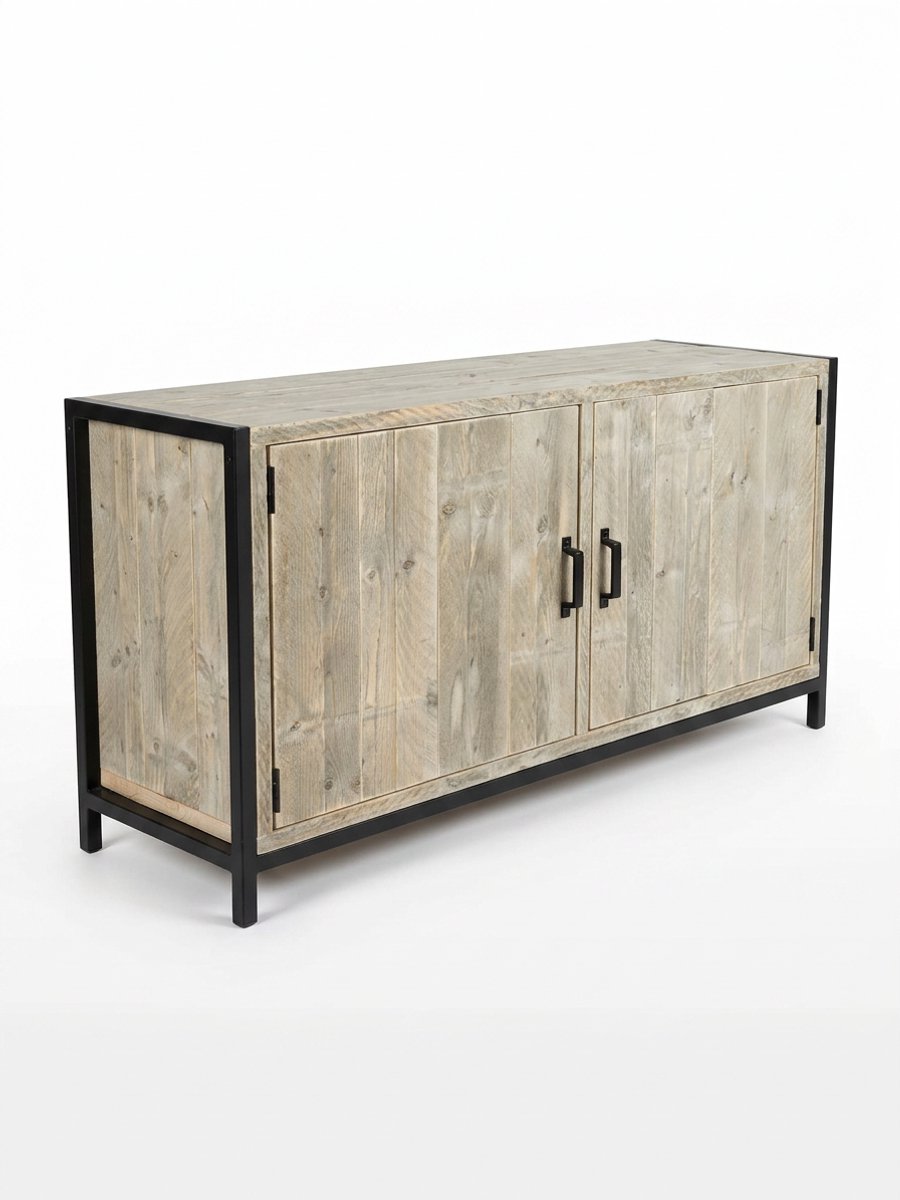 Industriële Tv Meubel Steigerhout