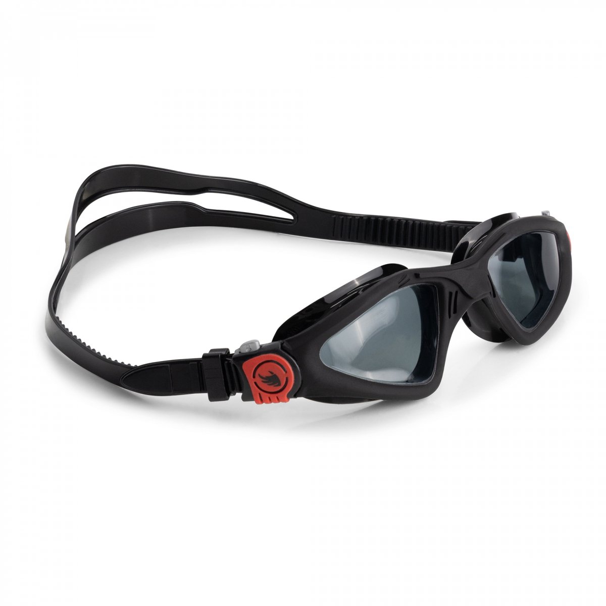 BTTLNS Zwembril - Getinte lenzen - High-tech hydrodynamisch ontwerp - UV-filter - Quick release systeem - Perfect voor triathlon en open water zwemmen - Archonei 1.0 - Rood