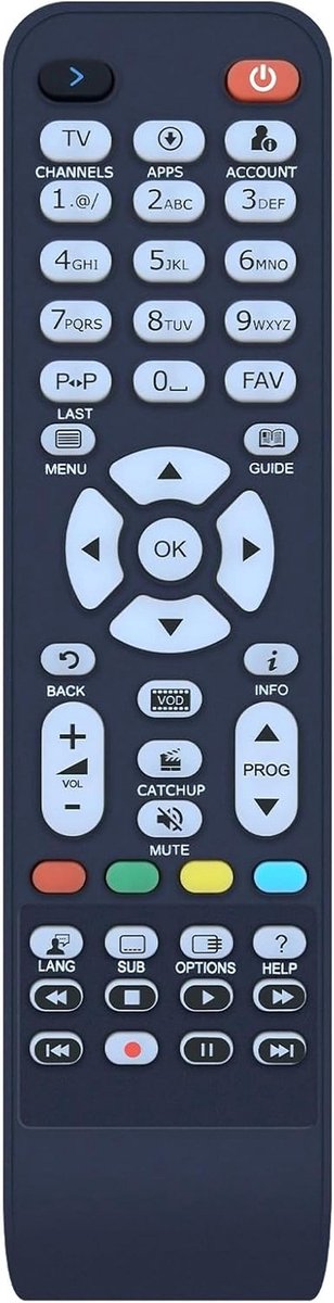 Afstandsbediening - Controller Bediening - Televisie Bediening - IR Draadloze Communicatie