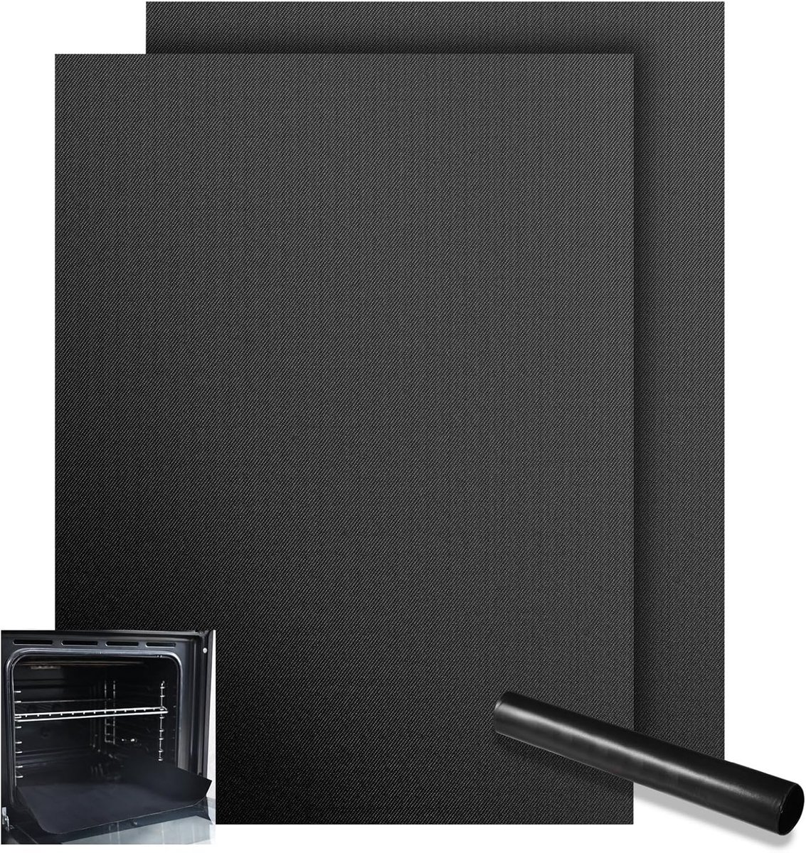 BBQ Grillmatten Set - Herbruikbare Matten - Veilig Grillen - Vaatwasserbestendig - 32 x 50 cm