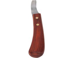 Horseshoevet Hoefmes, Hoefschaar en Hoefknives van RVS met Houten Handvat voor Paardenverzorging