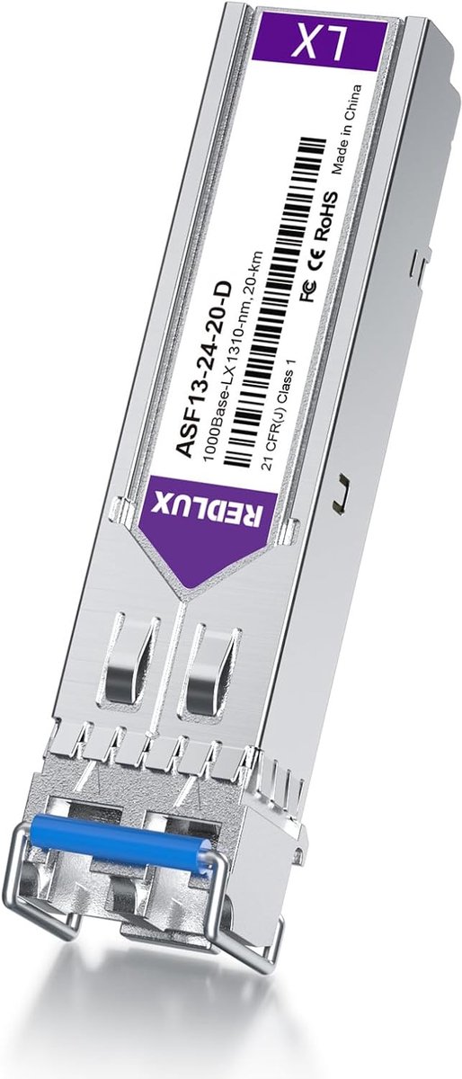 Netwerk Module - Glasvezel Transceiver - Snelle Data Overdracht - 20KM Bereik - 1.25 Gbps