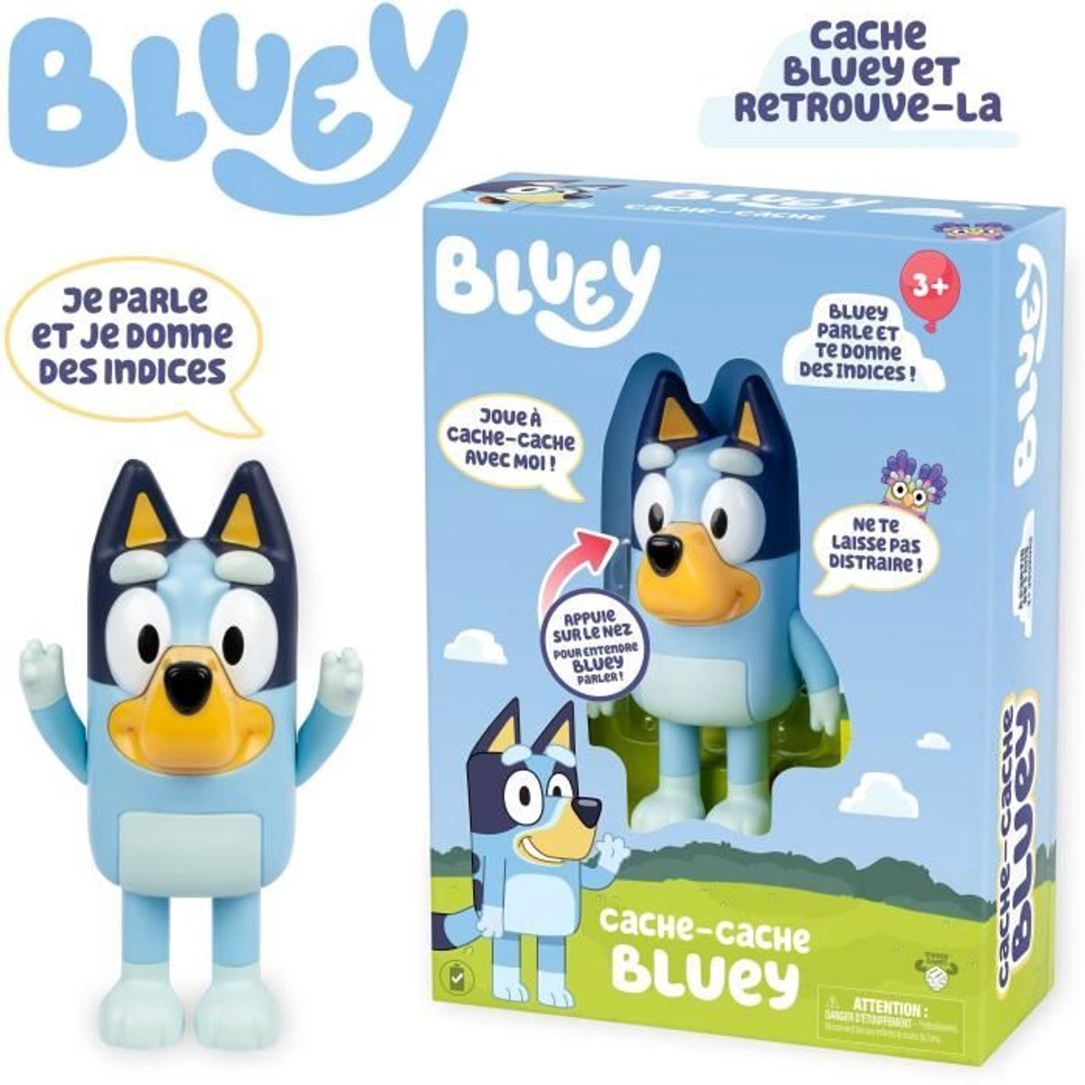 BLUEY - Cache Cache (Franstalig) - Elektronisch kinderspel