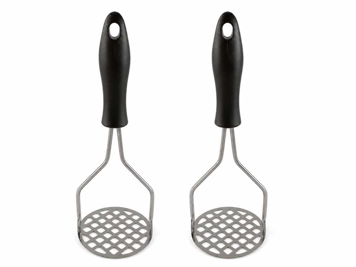 MONTKIARA Aardappelstamper 2 stuks Ø 8 cm – Stevige Pureestamper voor Aardappelen en Groenten