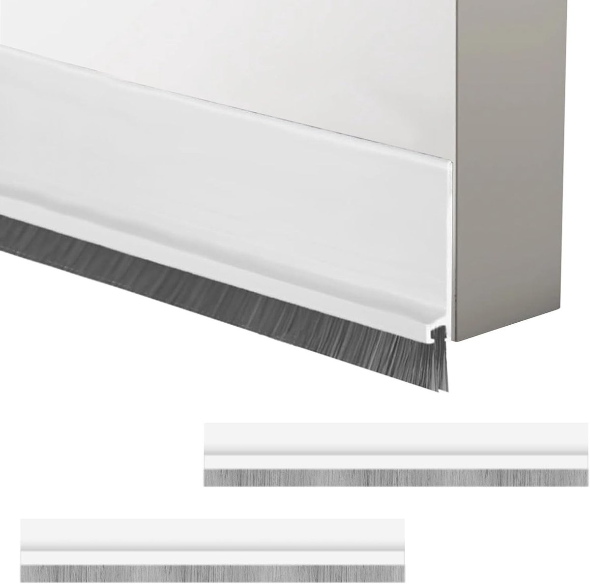 Allecta - Deurafdichting en tochtsluiters voor geluidsisolatie - 100 x 5 cm - 2 stuks