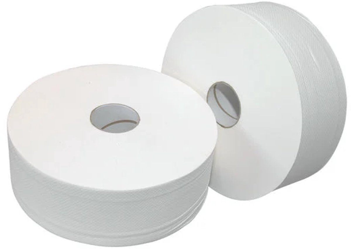 Toiletpapier | Maxi Jumbo | 6 rol | 525 m | 1 lgs | Hygiëne | Papier