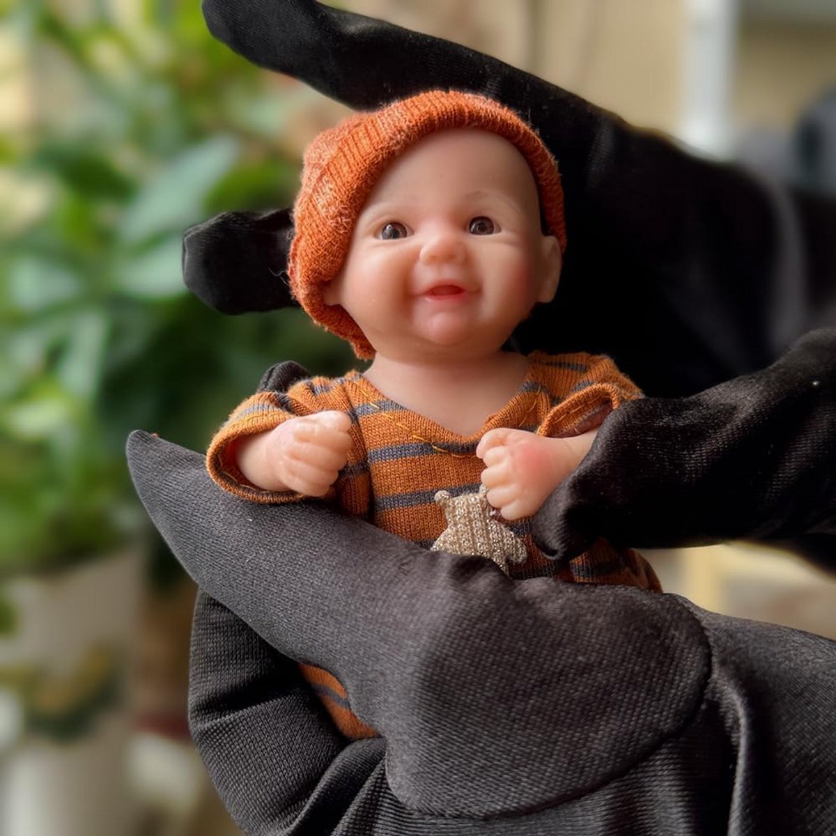 Realistische Mini Zachte Siliconen Babypop Jongen Kleincadeau — cadeau in Spellen & Speelgoed - foto 4