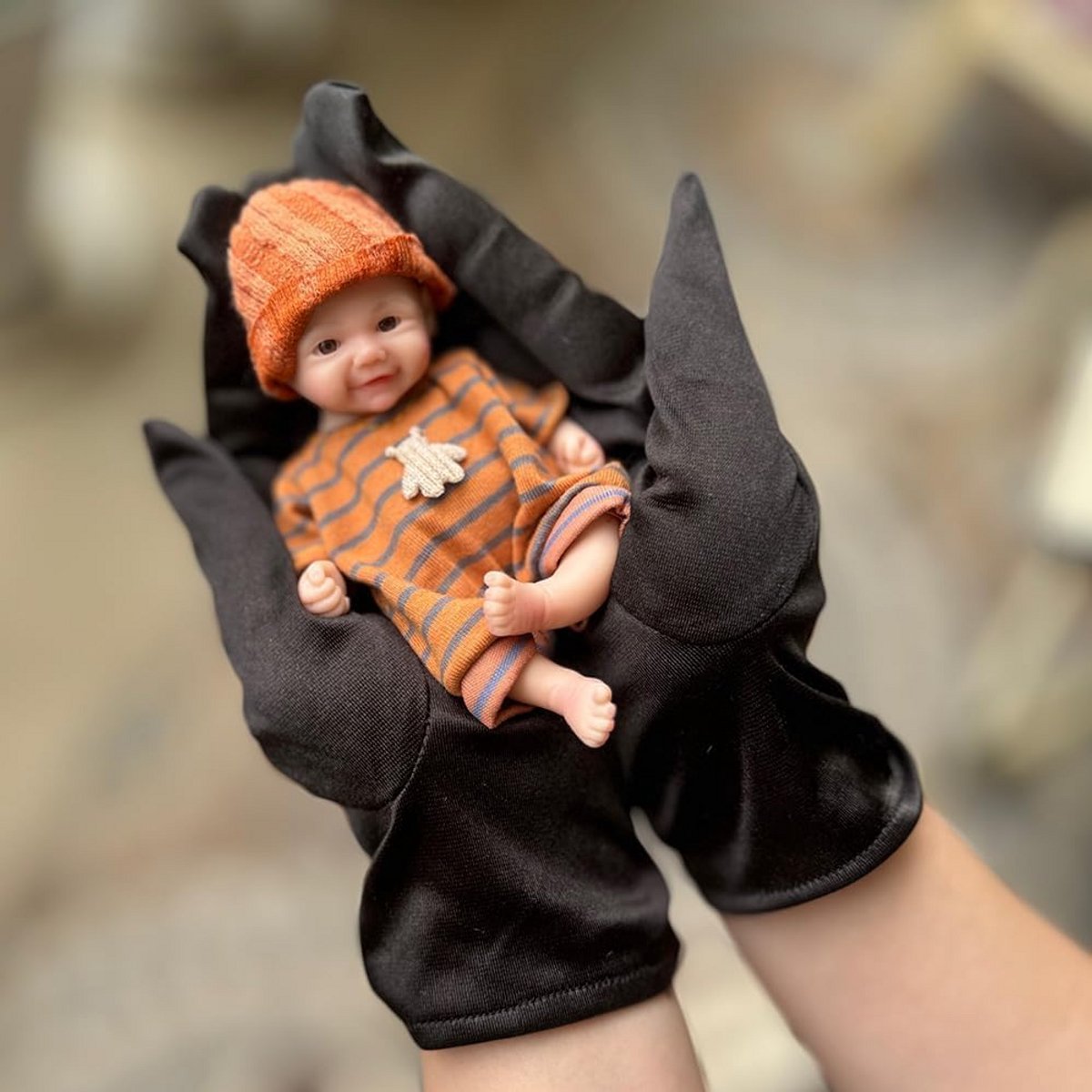 Realistische Mini Zachte Siliconen Babypop Jongen Kleincadeau — cadeau in Spellen & Speelgoed - foto 2