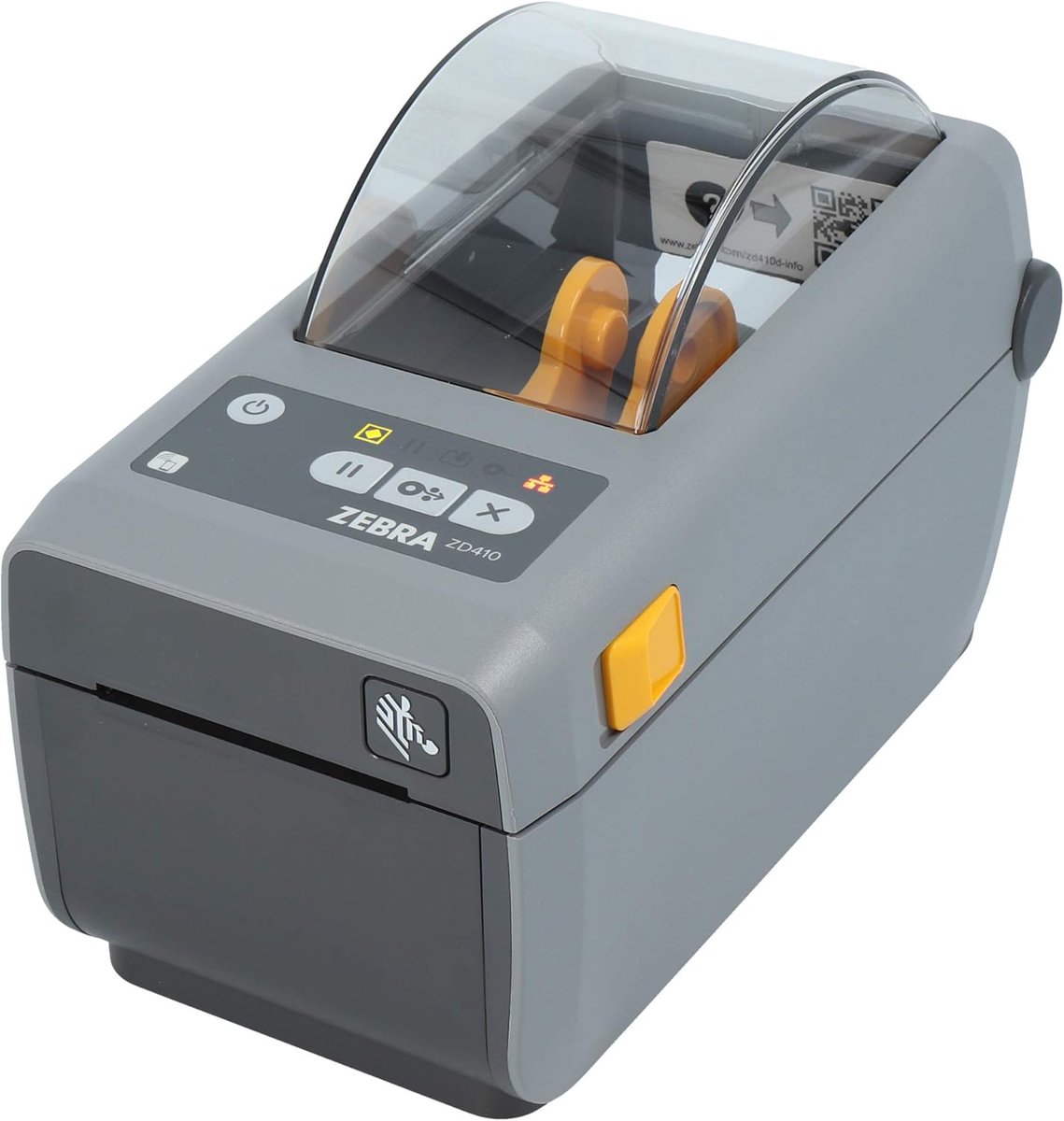 Zebra ZD410 desktopprinter met scheurrand 203 dpi 56 mm zwart