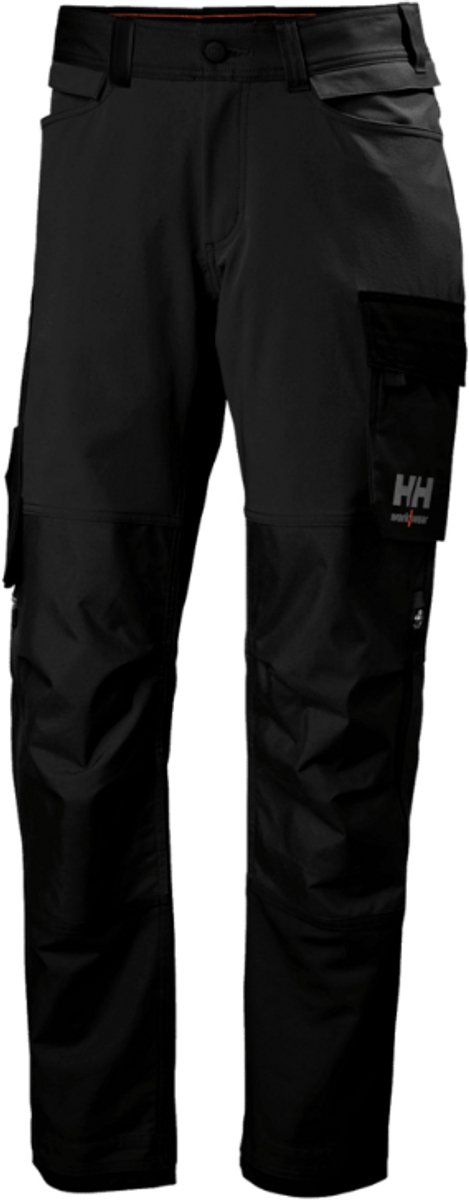 Helly Hansen 77395 OXFORD 4X CNCT PANT – 990 C48 Zwart