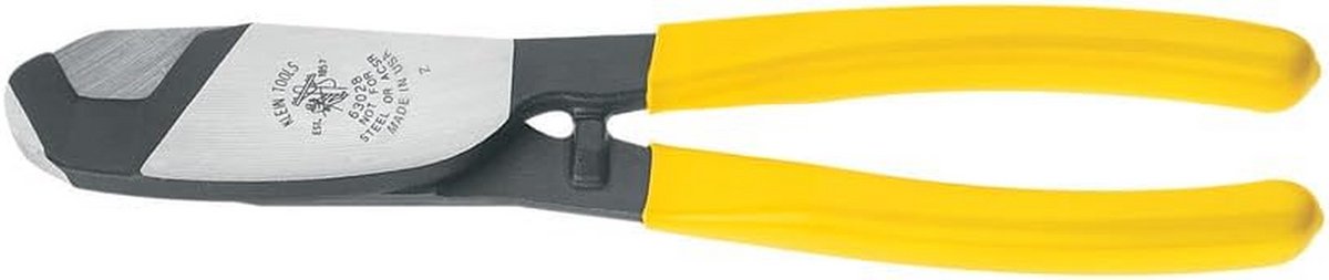 Kabelsnijder Coaxiaal - Klein Gereedschap - Snel Kabels Knippen - Hoge Hefboomwerking - 3/4 Inch Capaciteit - Geel
