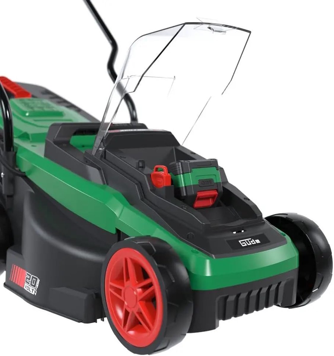 Accu Grasmaaier - Elektrische Grasmaaier - Klein Gazon Onderhoud - Borstelloze Motor - 32cm Snijbreedte thumbnail 3