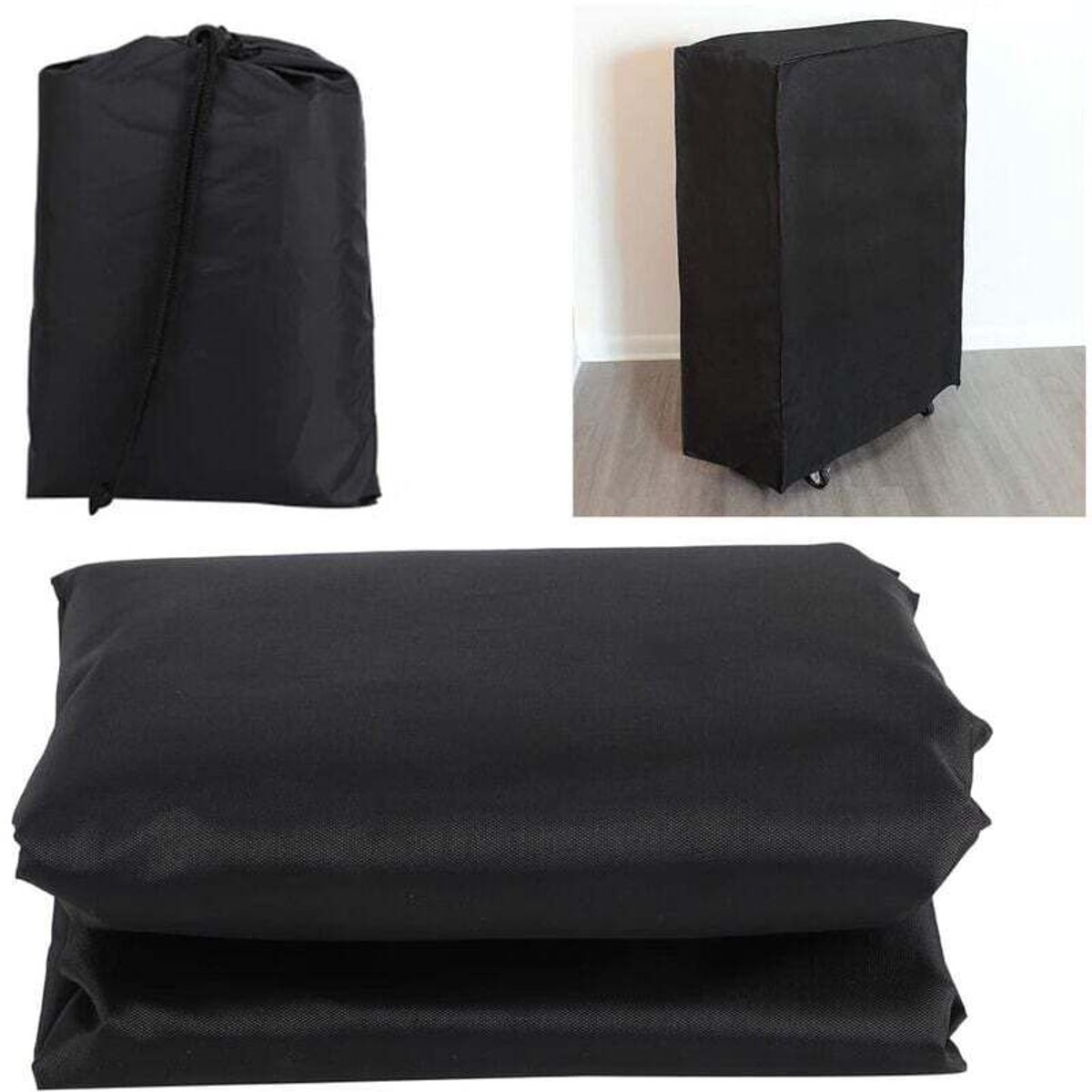 Opvouwbare bedhoes, universele opvouwbare bedhoes, universele opberghoes, 102 x 33 x 107 cm, 40,2 inch x 13 inch x 42 inch, geschikt voor strandstoelen.