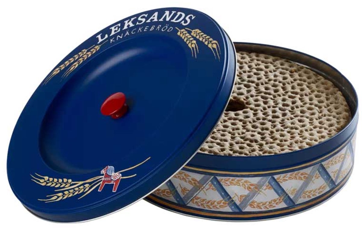 Leksands knäckebröd bewaarblik - rond — cadeau in Koken & Dineren - foto 3