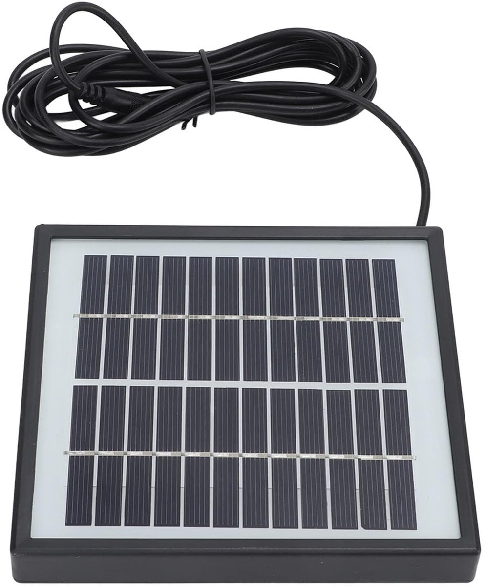 aladdien - Zonnepanelen - Polysilicium PV-module - Hoogrenderend - 2W 12V - Draagbaar zonnepaneel - Voor thuis en buiten - Ideaal voor kamperen en boot