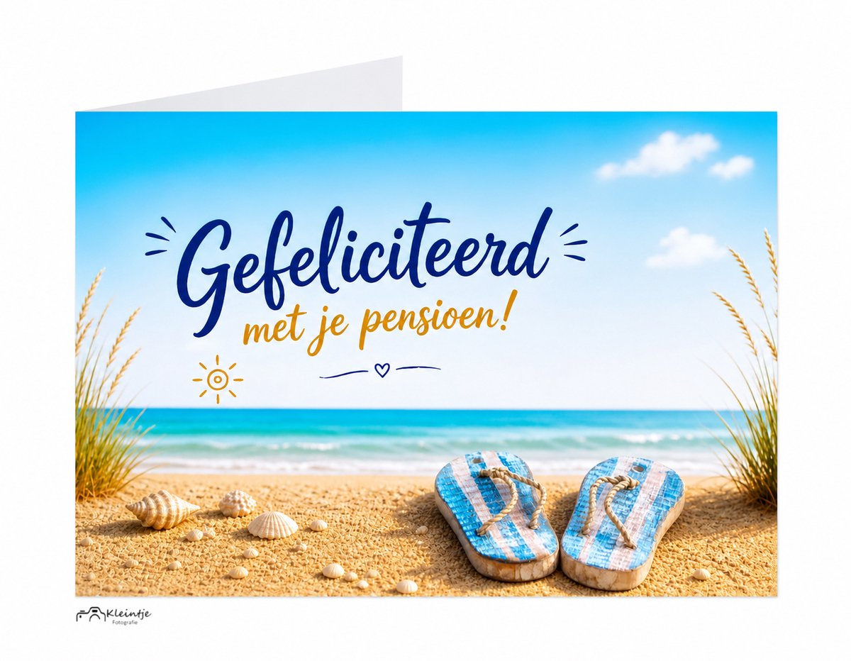 Pensioen slipper – Strand en rustmoment | Kleintje Fotografie