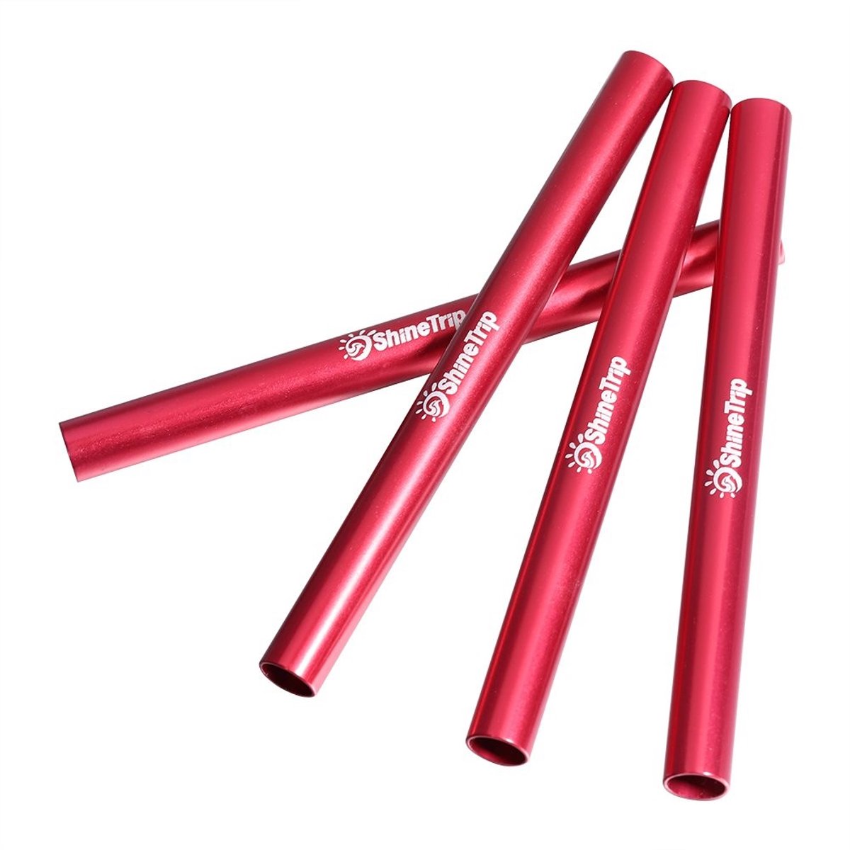 aladdien - Tentpole reparatiebuizen - Lichtgewicht en duurzaam - 4 Stuks - Ideaal voor camping - Diameter 7.9-8.5mm - Voor het repareren van tenten ..