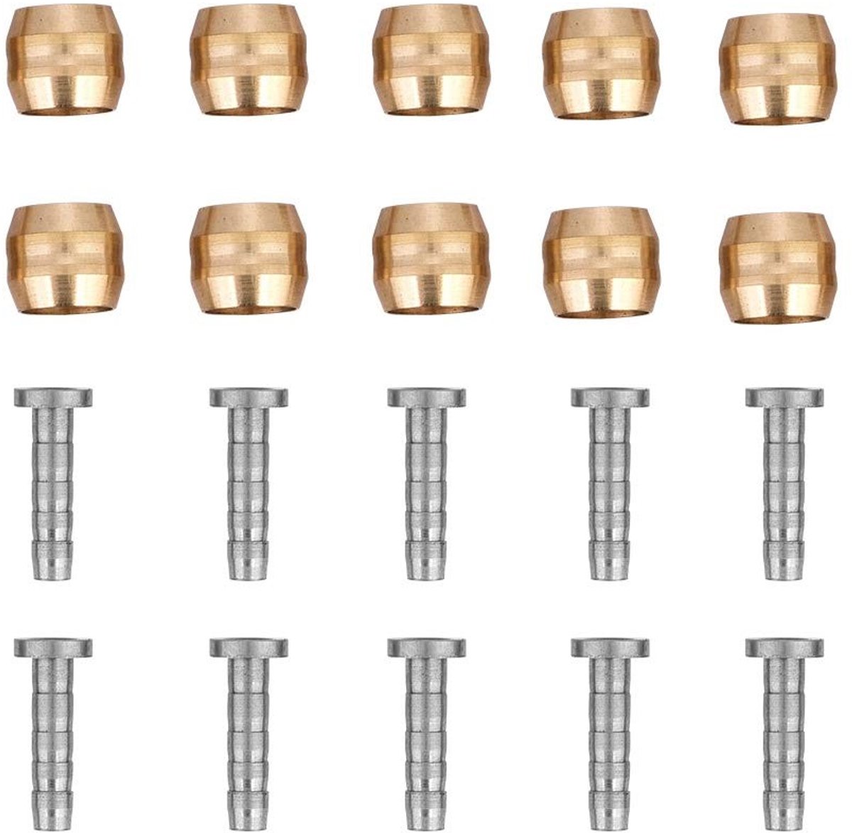 aladdien - Brake resistant insert - set van 10 - duurzame kwaliteit - BH90 en BH59 - geschikt voor Shimano onderdelen - plug insert