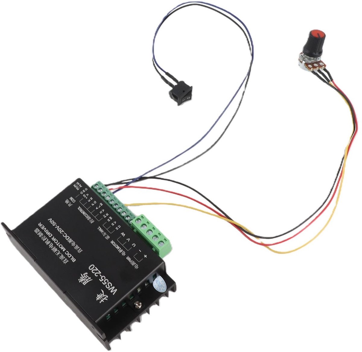 aladdien - Motor driver controller - Hoogwaardige motorcontroller - Compact formaat - 3-fasen technologie - Perfect voor toepassingen - Inc...