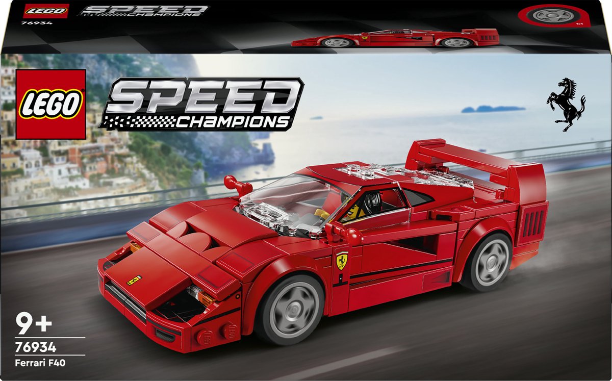 LEGO® Speed Champions - Ferrari F40 supercar - 76934 — afbeelding 17
