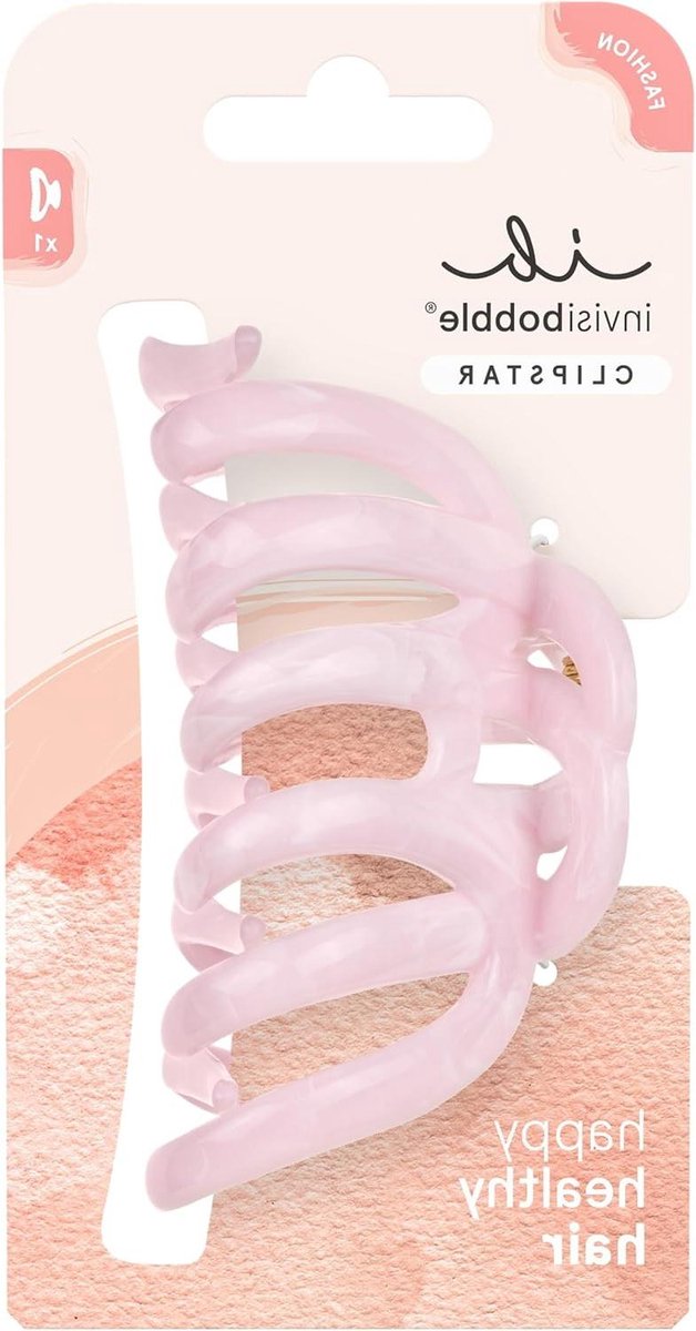 Haarclip - Haarklem Dames - Volume Creëren - Voor Dik Haar - 13.6 cm - Rosé